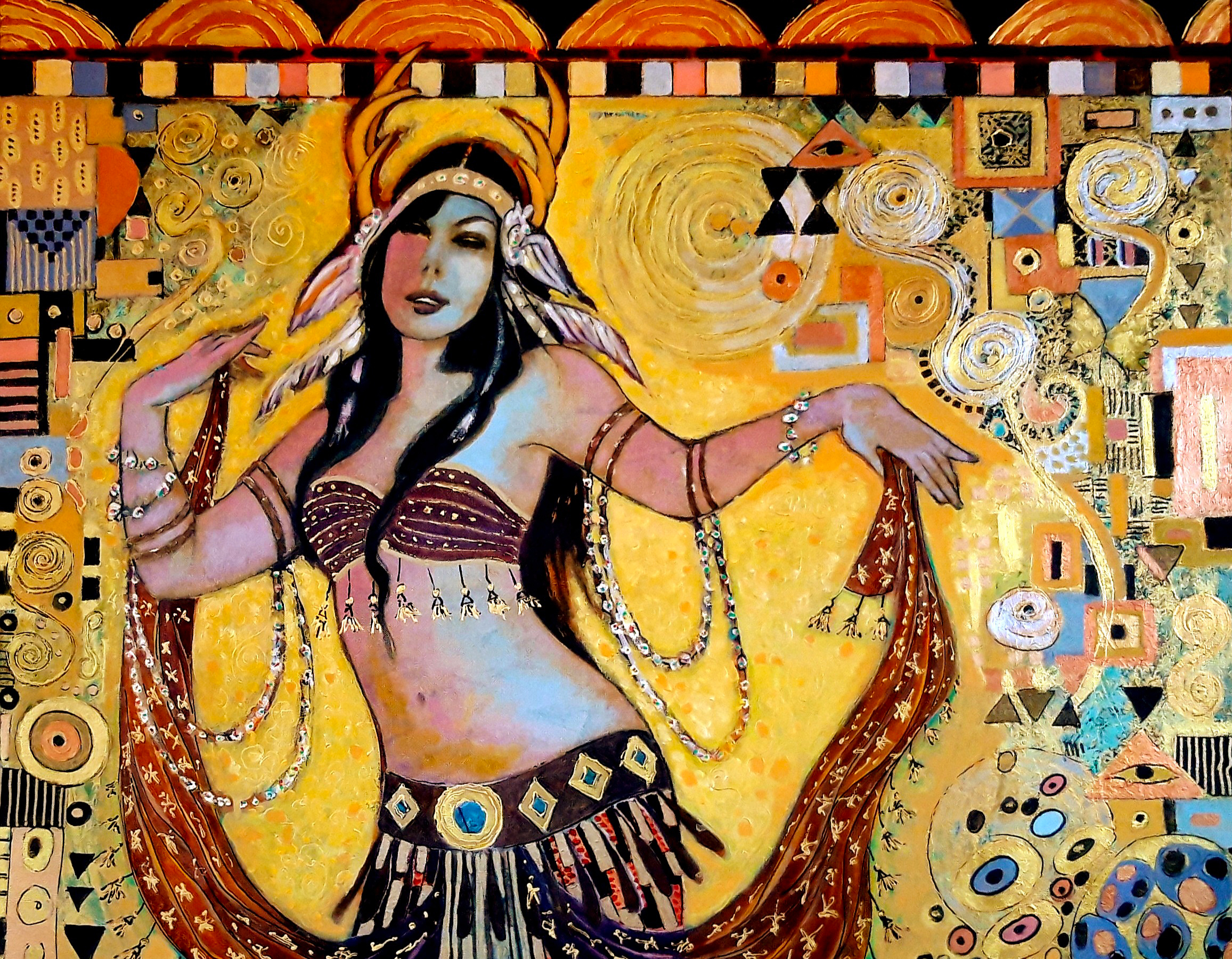 Paulette Snijders exposeert Schilderijen en Beelden