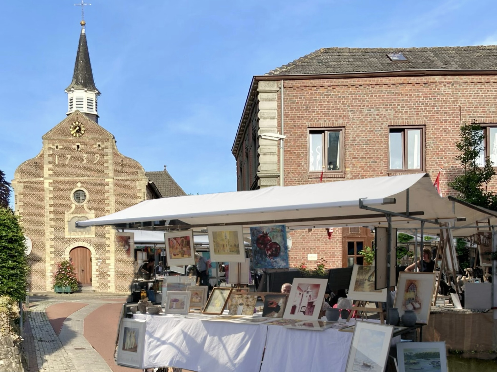 Kunstmarkt en Dorpsfeest Sweikhuizen